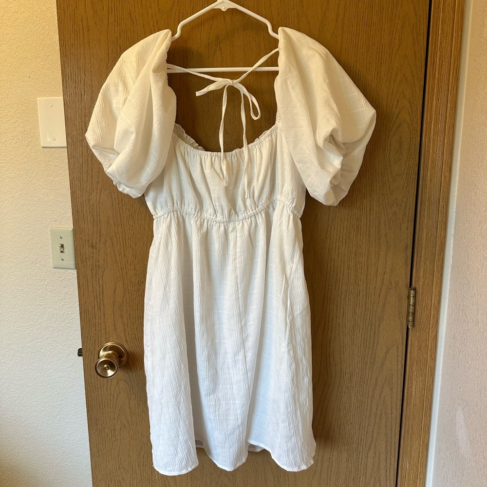 Baltic Born White Mini Dress - Picture 3 of 7